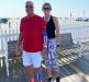 David & Tesa celebrated his 60th birthday with a power walk on the world-famous OC Boardwalk. photo by Terry Sullivan